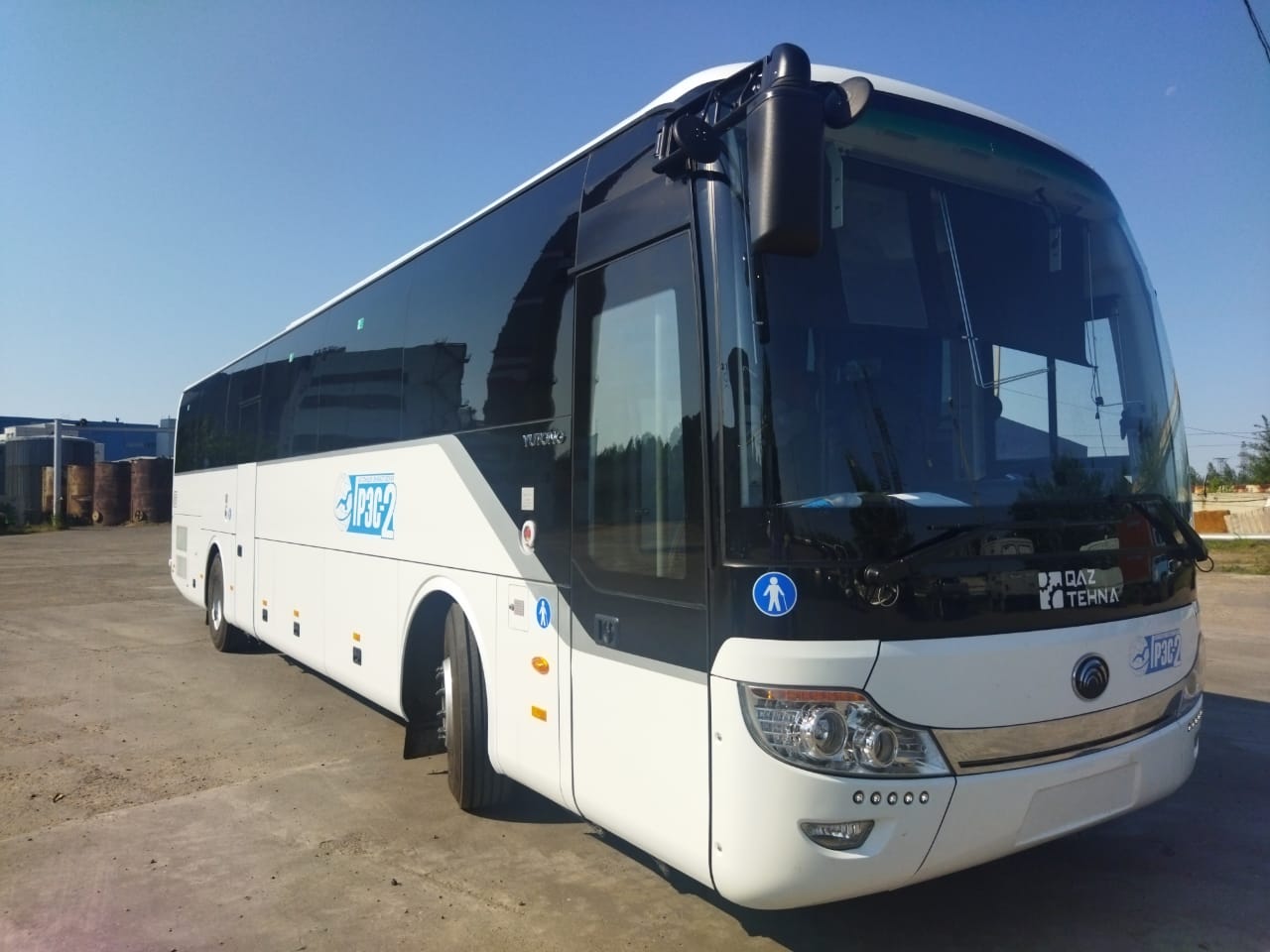 Автопарк Экибастузской ГРЭС-2 пополнился еще одним новым автобусом