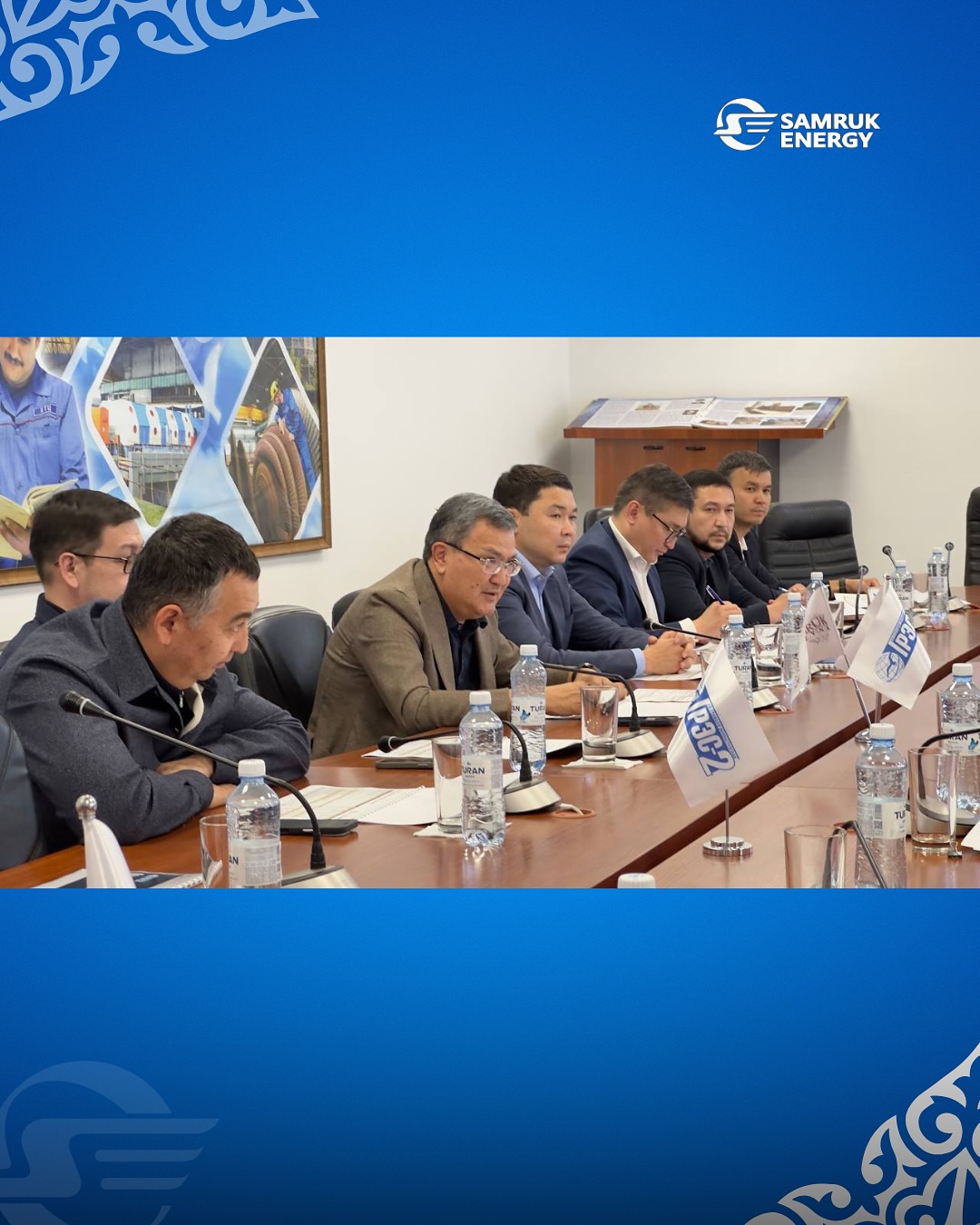 Глава Самрук-Энерго посетил Экибастузский энергоузел и провел встречу с акимом города