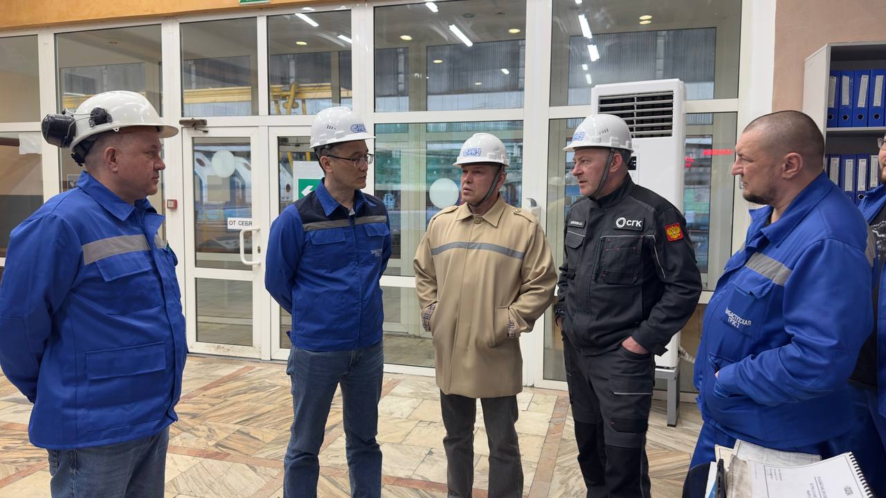 АО «Станция Экибастузская ГРЭС-2» с рабочим визитом посетила делегация ООО «Сибирская генерирующая компания».